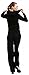 Women's Lounge Pants - 100% Cashmere - by Citizen Cashmere (Black)