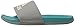 adidas Women's Adilette SC, Solid Grey/Chalk White/Shock Green, 11
