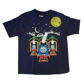 THOMAS THE TANK ENGINE - Thomas At The Station - Blue Toddler T-Shirt