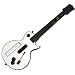 Les Paul Wireless Guitar for Wii Guitar Hero and Rock Band Games (exclude Rock Band 1) Color White, Compatible with All Guitar Hero games and Rock Band 2&3