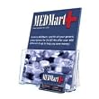 Amazon Large Brochure Holder 8.5 X 11 w/ Business Card Holder