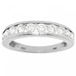 1 Carat Diamond Wedding Anniversary Ring Band 14K White Gold