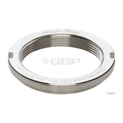 All-City Track Lockring Mirror Polish Stainless