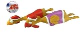 Rosewood Jolly Doggy Latex Fancy Fowl Christmas Dog Toy