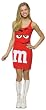 Teen and Tween Tank Dress Red M & M's Costume - Teen Size 13-16