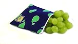 Itzy Ritzy Reusable Snack Bag, Whale Watching Blue