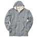 Men's Sherpa Lined Hooded Sweatshirt German Shepherd