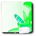 Yves Creations Wedding - Engagement Ring on Blue Green Flower - Mouse Pads