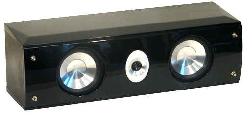 Pure Acoustics Centerlautsprecher DREAM 76 C piano-schwarz