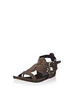 BARACHINI&BARACHINI Sandalias planas Am4701I (Pardo)