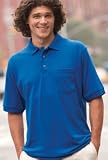 Turfer 5.6 oz., 50/50 Pocket Sport Shirt with Stain-Release