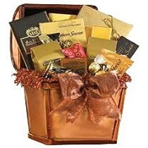 Deluxe and Decadent All Chocolate Sampler Chest - Gourmet Food Gift Basket