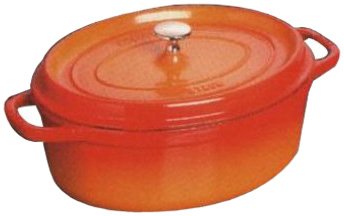Staub ココット オーバル 27cm オレンジ 40509-774(1102740)