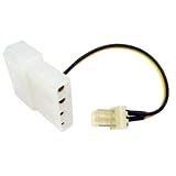 Cables Unlimited 3-Pin ATX Fan to 4-Pin Molex Connector Cable FAN-CABLE