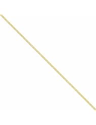 Genuine 14K Yellow Gold 1.5mm Anchor Link Chain 20 Inches 100% Satisfaction Guaranteed.