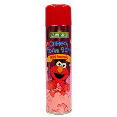 Sesame Street Cherry Foam Soap Mild 9 oz.