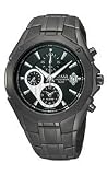 Pulsar Chronograph Steel Bracelet Black Dial Men's watch #PF3961