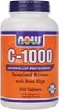 Vitamin C-1000 250 Tablets NOW Foods