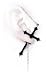 Impalare Cross Earring (Single) by Alchemy of England