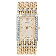 Bulova Men's Gold Tone Macho Diamond Watch #98A57
