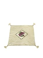 Bottega Tessile Funda De Cojín (Crudo/Ciruela)