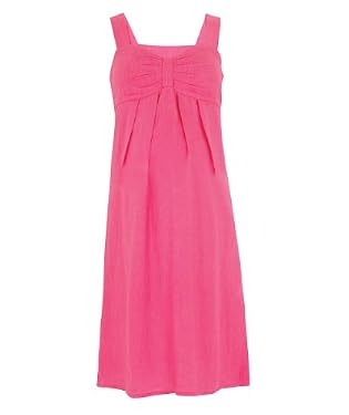 M2b Pink Linen Dress M2b Pink Linen Dress
