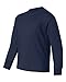 HN YOUTH 6OZ LS TAGLESS TEE (NAVY) (L)