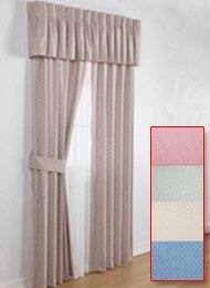 Thermal-Backed Draperies and Accessories - Tiebacks, Color Blue