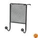 Fellowes 75903 Mesh Partition Additions Coat Hook, Black