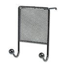 Fellowes 75903 Mesh Partition Additions Coat Hook, Black by Fellowes