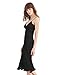 Simple Retro Women's Sleeveless Spaghetti Straps Slip Dress