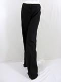 BCBG Max Azria womens carrie straight flared hem pants
