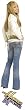Hannah Montana Life-Size Peel & Stick Wall Mural Applique