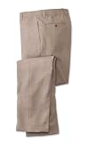 flax clothing-Washable Wool/Linen-blend Pants, Flax