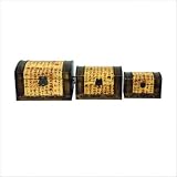Chinese Calligraphy Storage Jewelry Box Set by 