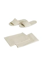 Rivolta Carmignani Coordinato Bagno 4 Pezzi (Crudo)