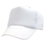 Vintage Trucker Hat Solid - White