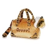 Plush Grrrr! Brown Tiger Fancy Pal Pet Carrier 8