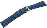MORELLATO (モレラート) 時計バンド LIVERPOOL 20mm オリエントブルー 牛革クロコダイル型押し U0751 376 066 020