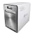 LG N4B1N - NAS 0 - BD-RE x 1 - RAID 0, 1, 5, JBOD, 0+1 - Hi-Speed USB / Gigabit Ethernet / eSATA-300