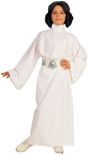 31biug8YMpL Star Wars Childs Deluxe Princess Leia Costume, Large