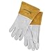 Best Welds TIG Welding Gloves, Capeskin, Large, White