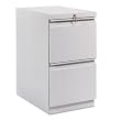 HON 33823RS 22-7/8-Inch Efficiencies Mobile Pedestal File with 2 File Drawers, Charcoal