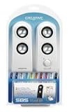 Creative Labs SBS Vivid 80 Portable Speakers - White