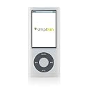 Simplism iPod nano 5th用 Dockコネクターカバー付き シリコンケース クリア TR-SCNN5-CL