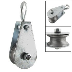 Amico 0.05 Ton Swivel Single Lifting Sheave Block Rope Pulley On Sale