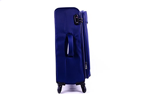 Trolley Medio Roncato | 67 cm 4 Ruote | Ironik | 415122-Blu Notte