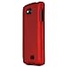 LG Transpyre/ Tribute Protective Rubberized Hard Case - Anti-Slip Matte Rubber Material [Slim and Perfect Fitting LG Transpyre/ Tribute (2014) Case] [Red]