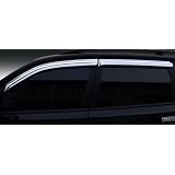 (2010 - 2012) Hyundai Tucson Chrome Window Visor (Complete Set) by Kramer Accessories