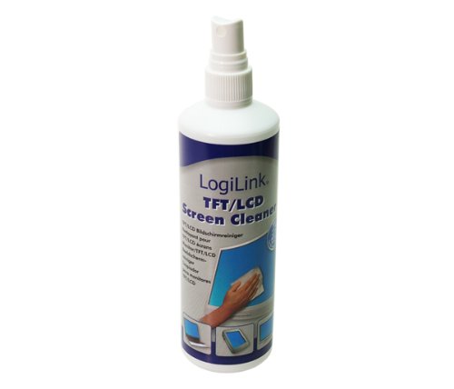 Reinigung Spray für TFT, LCD und Plasma (250ml) - Spezial-Reinigungsspray für TFT und LCD - Flüssigkeit enthält keinen Alkohol (nicht brennbar) - Biologisch abbaubar